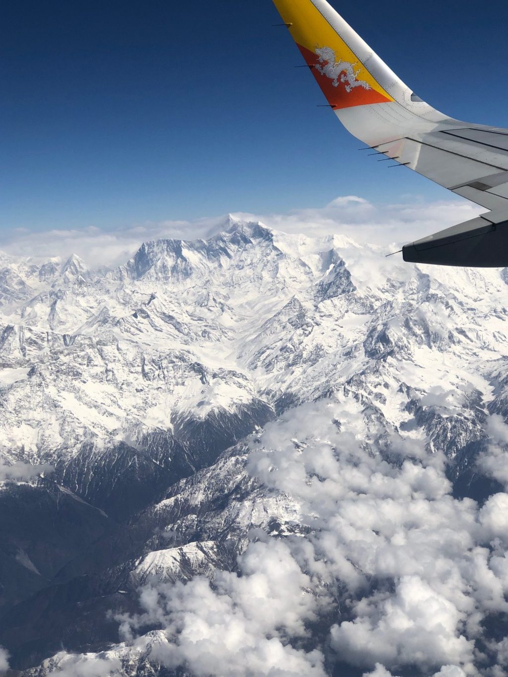 Mt Everest and Lhotse